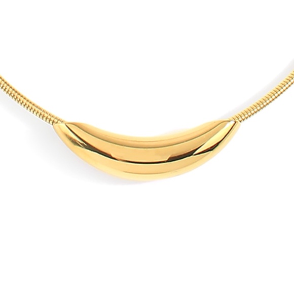 Bold Pipe Pendent Choker - Picture 2 of 2